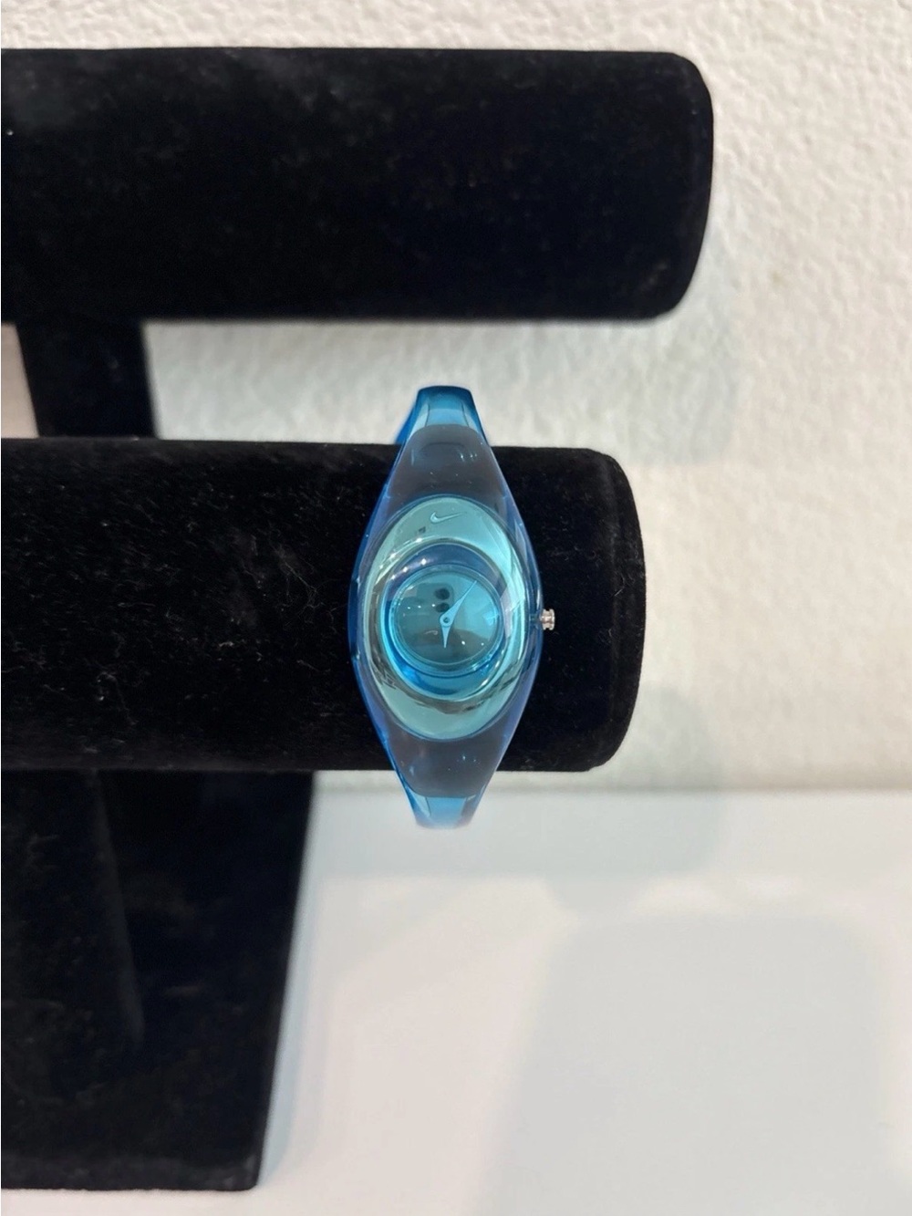 Nike Transparent Blue Sport Ring Watch